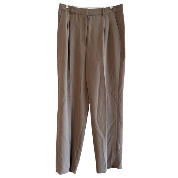 Aritzia Wilfred Effortless Pants Crepette Nomad Taupe - Picture 7 of 12